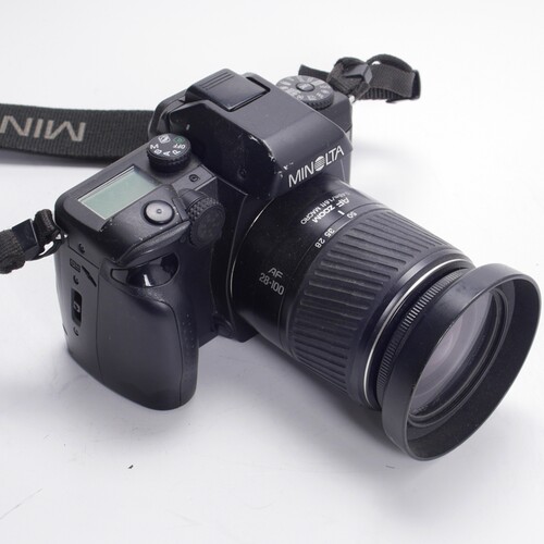 美能达MINOLTA A70 28-100 优于A5后期自动胶片相机 套机2004年发 - 图0