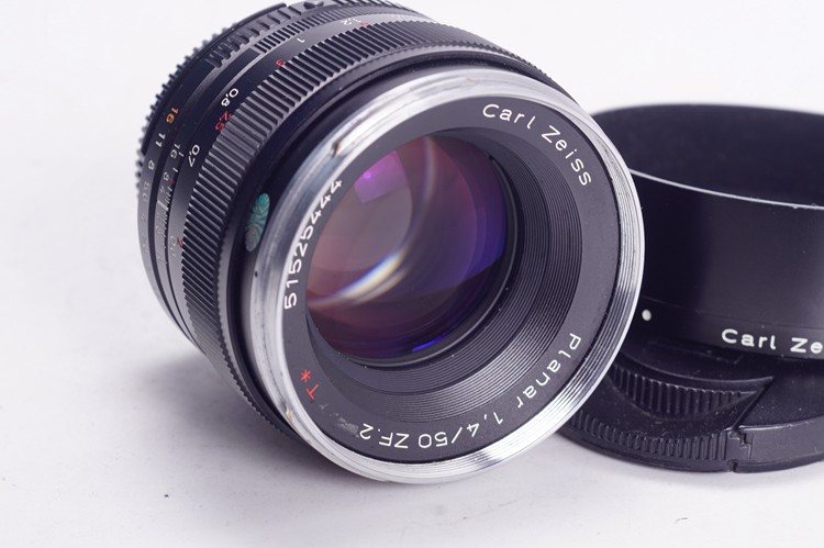 蔡司CARL ZEISS ZF.2 50/1.4尼康AIS镜头T* PLANAR 50MM 98新正品-图2