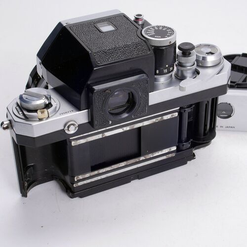 NIKON 尼康大F 50/1.4全机械胶片单反相机银黑色 97新F的起点摄影 - 图3