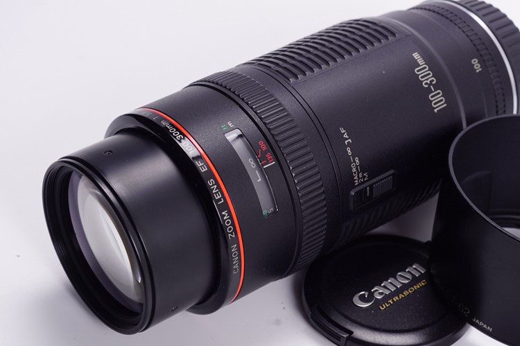 佳能CANON EF 100-300/5.6 L 红圈自动变焦镜头 全幅 萤石带微距 - 图0