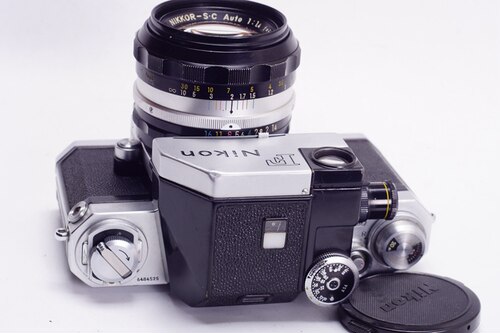 尼康 NIKON 大F 东京光学 50/1.4 胶片 单反套机 机械 - 图3