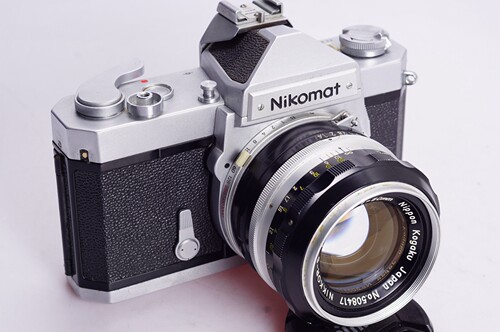 尼康 NIKON 马特 NIKOMAT FT 50/1.4 机械胶片单反相机98新 大F - 图0