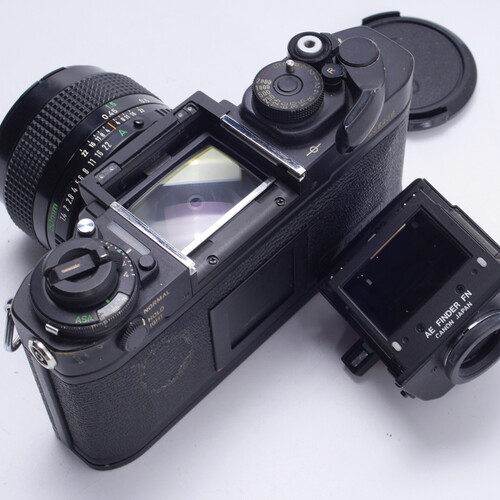 佳能CANON F1 NFD 50/1.4AE顶纯铜高端机械胶片单反相机优于F3 HP - 图3