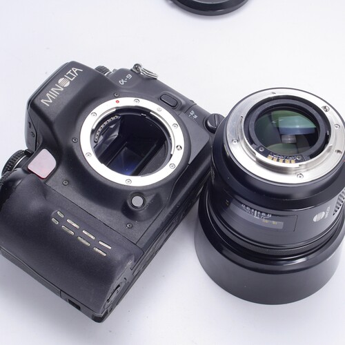 美能达MINOLTA A7 135/2.8 AF自动中焦人像胶片单反相机可85/1.4 - 图3