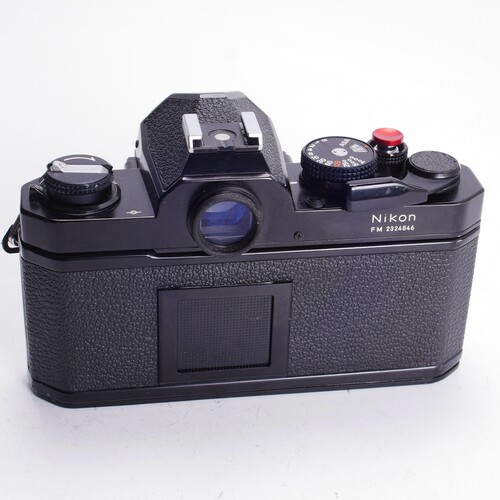 尼康 NIKON FM三花版黑漆胶片单反相机 98新 机械复古文艺摄影 - 图0