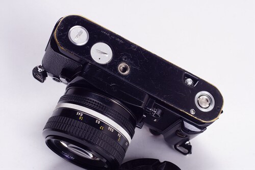 尼康 NIKON FA 50/1.4 套机 胶片单反 相机 优FM2 钛帘 酷黑 - 图2