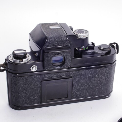 尼康NIKON F2 DP1黑漆机械胶片单反相机95新单机另50镜头机械机皇 - 图0