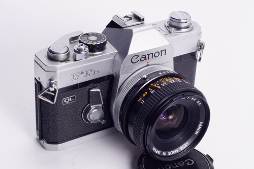 佳能 CANON FTB 28/3.5 S.C 机械胶片单反相机 不输AE1 F1 测光好 - 图0