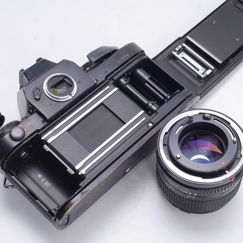 佳能CANON NF1 F1 NEW NFD 50/1.4高端机械胶片单反相机优于F3 - 图3
