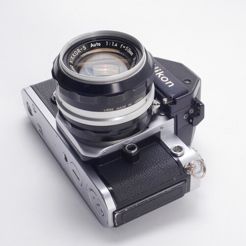 尼康NIKON F2 50/1.4全机械胶片单反相机特价套机无测光快门好 - 图0