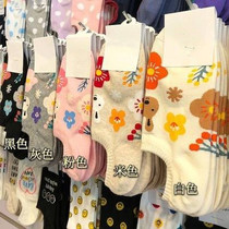 Socks Children East Gate Cartoon Flowers Boat Socks South Korea Cute Little Rabbit girl shallow mouth anti-slip cotton invisible socks