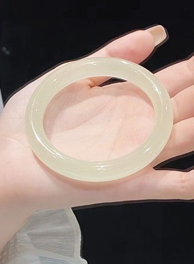 新中式琉璃清冷风手镯仿玉国风白月光古风汉服小红书配饰同款