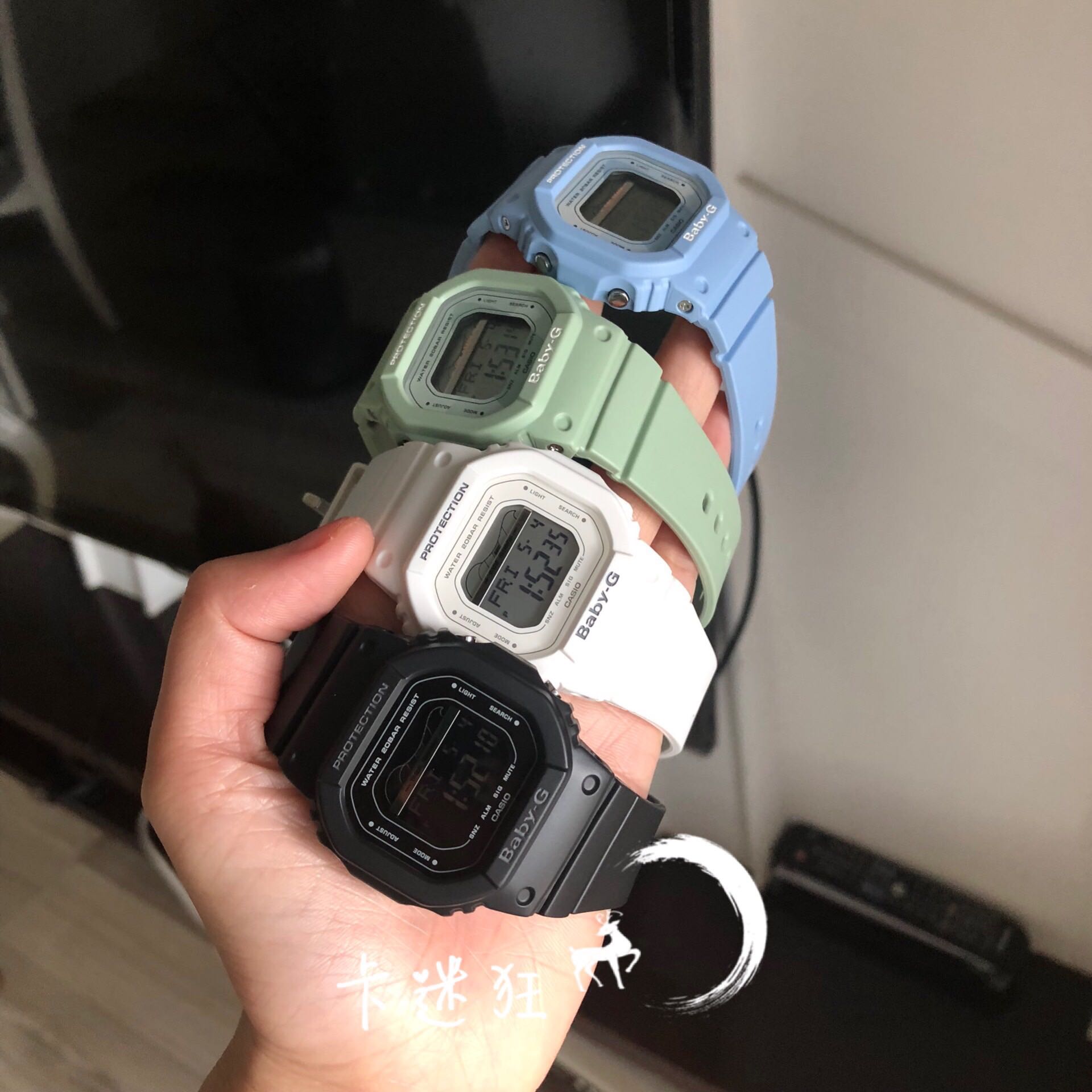 7D 3 2 1 560 BLX 小方块系列 潮汐运动女表 babyg casio 卡西欧 7D 3 2 1 560 BLX 小方块系列 潮汐运动女表 babyg casio 卡西欧