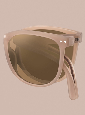 时尚折叠偏光墨镜赠眼镜盒