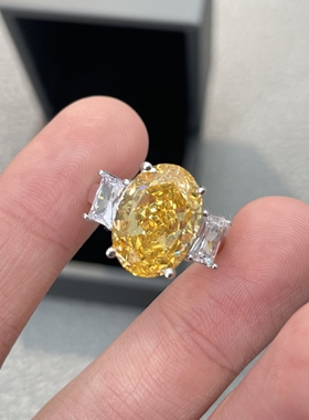 爆闪鸽子蛋纯银s925戒指