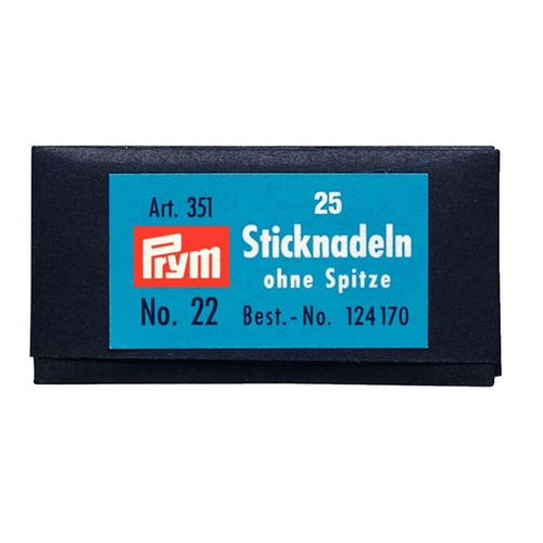 [Старый тип иглы не связывает руки] Поперечная вышивая иглы немецкая вышитая игла тупая головка игла игла вышивка 24 Zhongge 3 акции