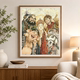 ຫ້ອງຮັບແຂກແບບໃໝ່ 2026 ແບບ Cross stitch ແລະຮ້ານອາຫານຕາມແນວຕັ້ງຕົວລະຄອນສີນ້ຳມັນທາງເຂົ້າ