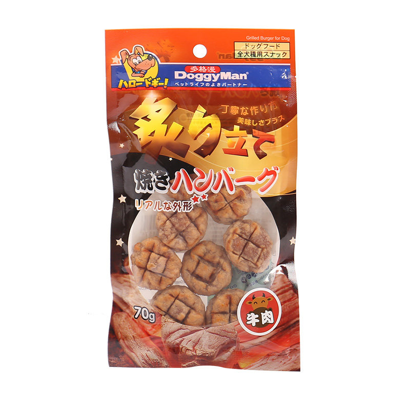 日本多格漫炙烤系列零食炙烤汉堡牛肉味鸡肉味狗狗训练奖励零食,淘宝优惠券,粉丝福利购,淘宝优惠卷