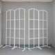 Accesorios de boda pantalla geométrica de hierro forjado decoraciones al aire libre