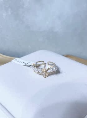 时尚个性新款开口食指戒女ins潮简约百搭小众设计指环饰品女A481