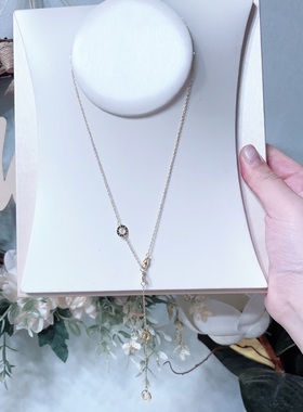 新款项链女生时尚轻奢小众设计感锁骨链新款网红气质百搭颈链A561