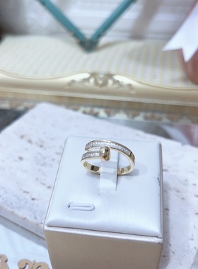 时尚个性简单开口食指戒女ins潮简约百搭小众设计指环饰品女2288