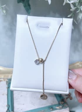 新款项链女生时尚轻奢小众设计感锁骨链新款网红气质百搭颈链A468