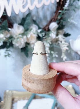 时尚个性蝴蝶开口食指戒女ins潮简约百搭小众设计指环饰品女2300