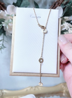 新款项链女生时尚甜酷小众设计感锁骨链可爱网红气质百搭颈链2330