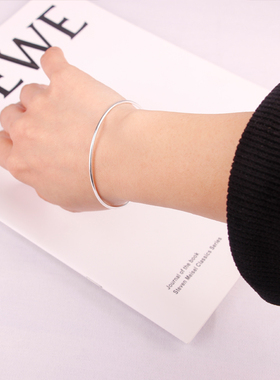 原创设计女999实心手镯