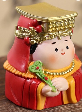 妈祖娘娘树脂摆件保平安玄关装饰