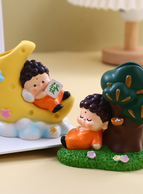 洛阳文创纪念品佛小伴手礼祖笔筒摆件龙门石窟特产教师节礼物实用