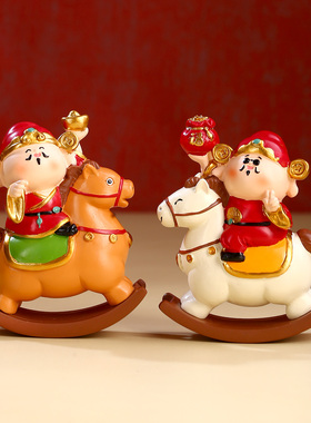 财神摆件办公桌装饰过年春节礼物