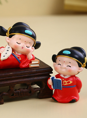 逢考必过摆件高中状元礼盒吉祥物