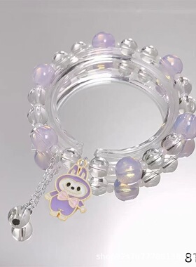 2025礼物新款手链拉布布高颜值精致手串手工diy串珠女生闺蜜学生