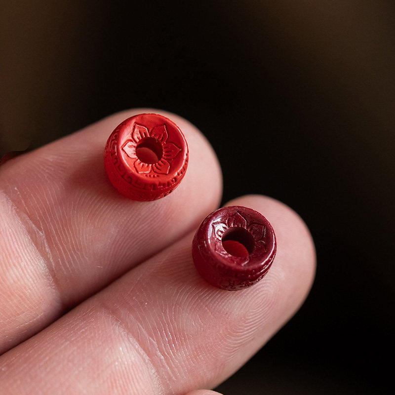 天然朱砂隔珠配件护身符散珠手工串珠diy材料猴头星月菩提配饰品,淘宝优惠券,粉丝福利购,淘宝优惠卷