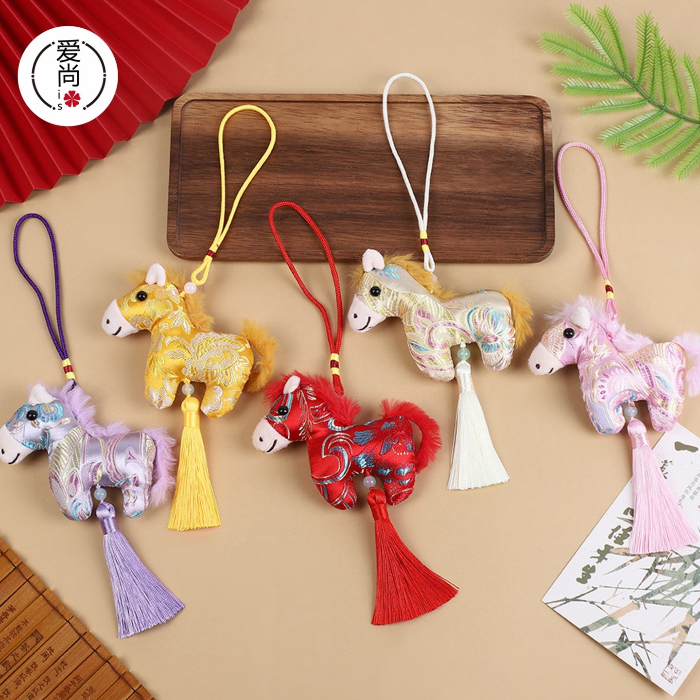 2026新年香包刺绣福马挂饰门挂车挂福桶装饰福包绿植盆栽配饰配件,淘宝优惠券,粉丝福利购,淘宝优惠卷