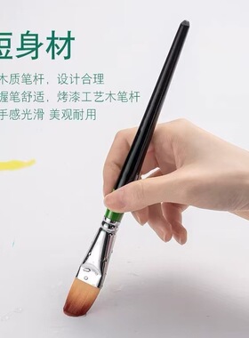 982遮瑕刷扁头化妆刷提亮