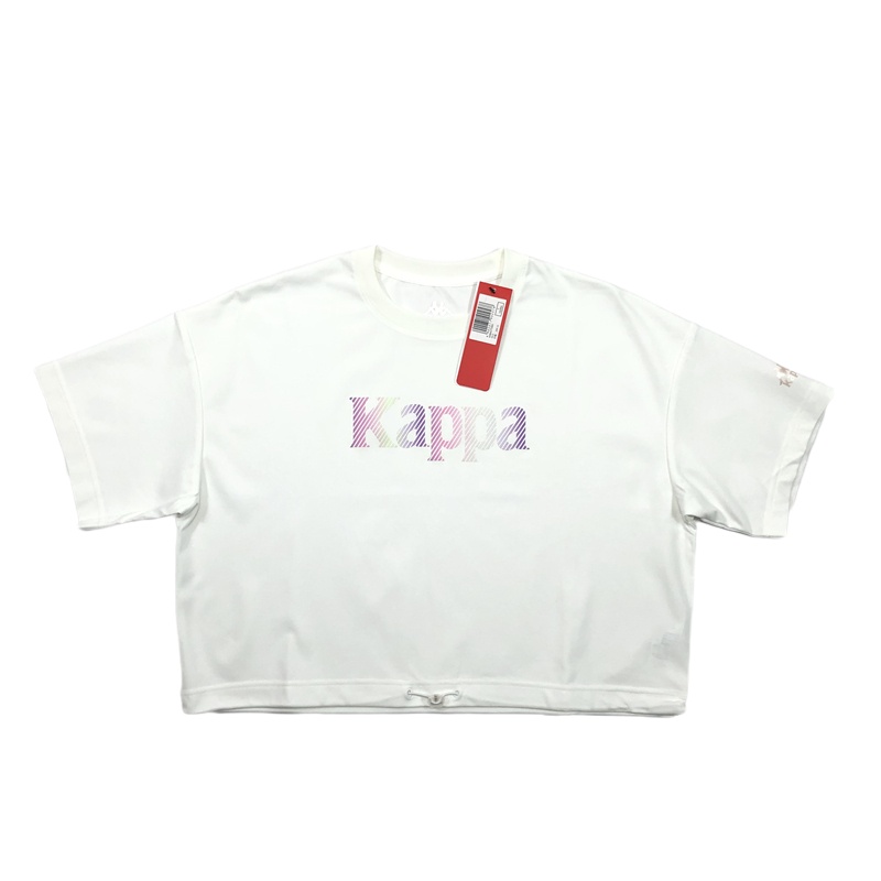 Kappa卡帕短袖新款女运动短袖休闲串标薄款T恤印花半袖K0B42TD80 - 图0