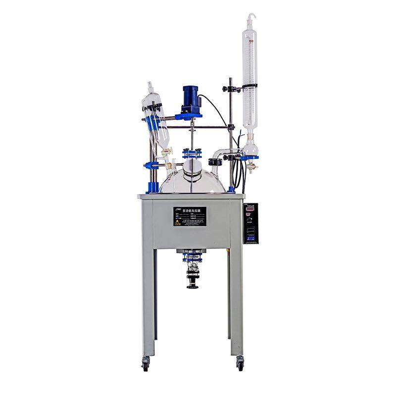 单层玻璃反应釜电加热防爆中试双层玻璃反应釜夹套蒸馏聚合釜,淘宝优惠券,粉丝福利购,淘宝优惠卷