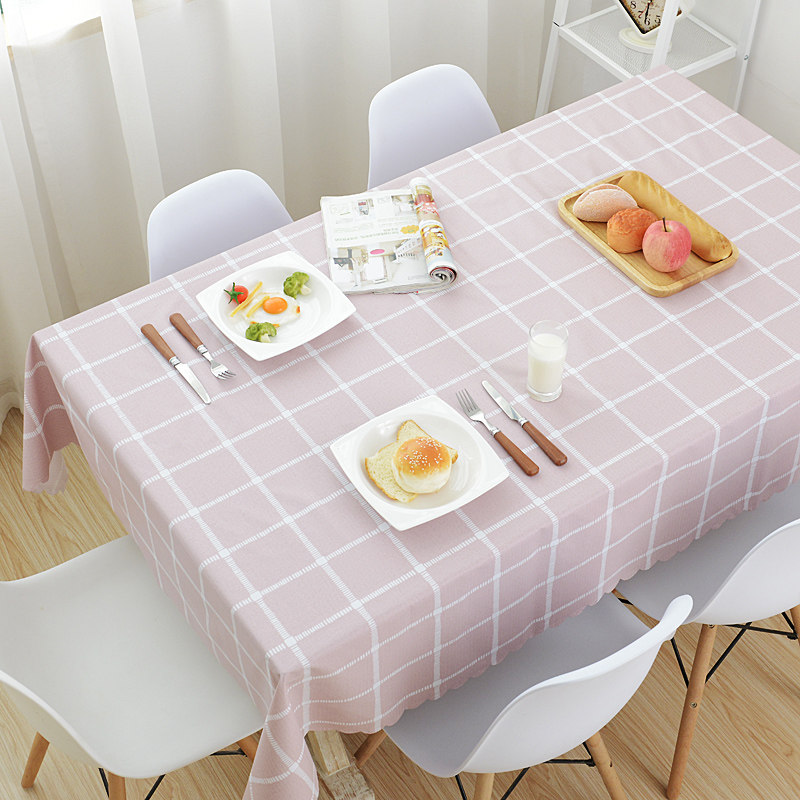 餐桌布防水防油免洗书桌ins学生布艺网红pvc长方形台布北欧茶几垫,淘宝优惠券,粉丝福利购,淘宝优惠卷