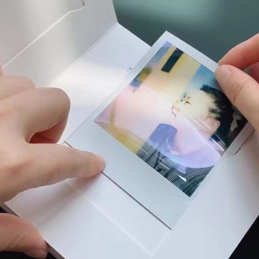 宝丽来wide5寸sq方形拍立得相册可书写进口无酸纸相册PaperTravel - 图0