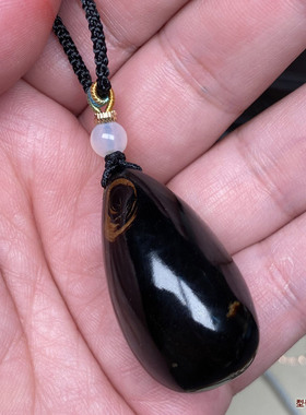 天然海柳复古民族水滴吊坠