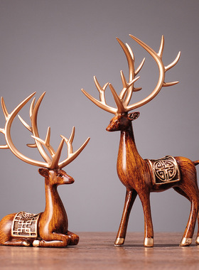 中式家居装饰品摆件客厅玄关电视柜酒柜卧室创意现代简约摆设