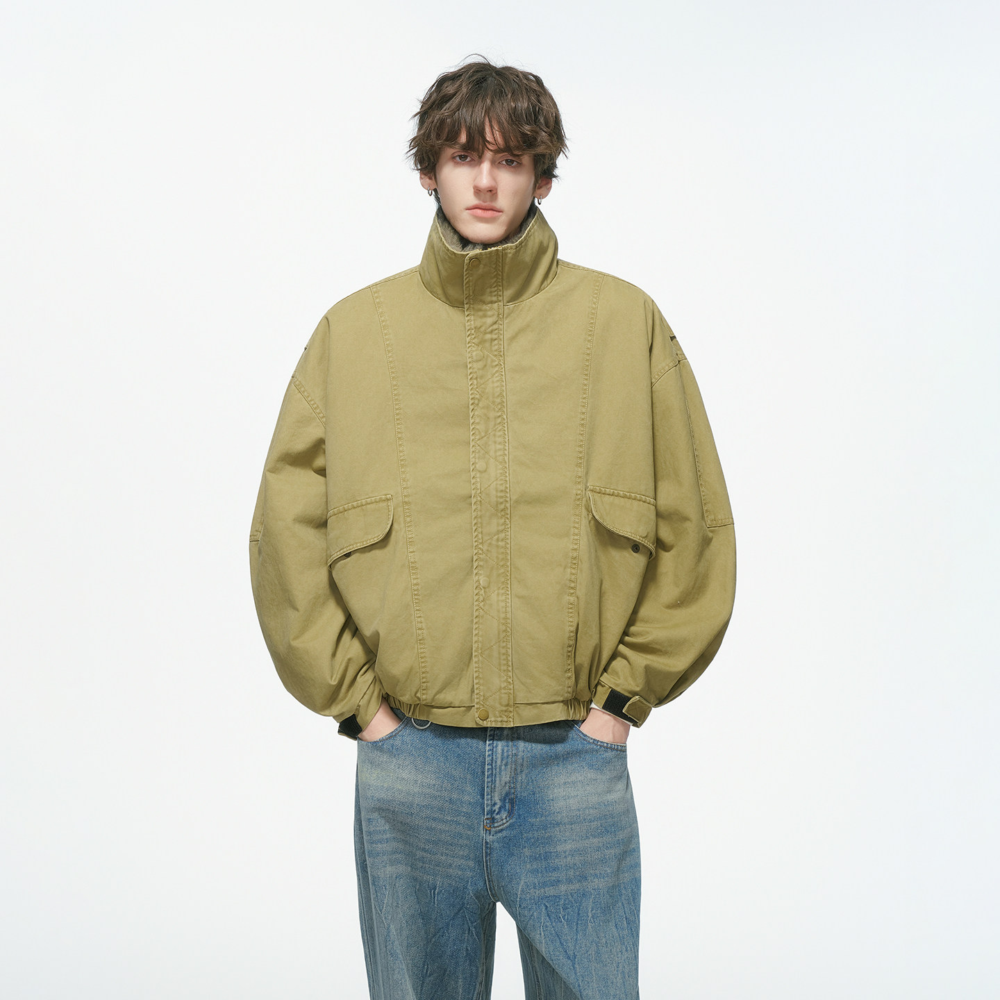 Dream made 狼王座山雕外套男冬季加厚棉服重磅工装棉衣男生棉袄,淘宝优惠券,粉丝福利购,淘宝优惠卷