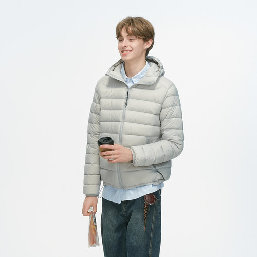 Dream made新国标90白鸭绒排骨羽绒服男冬季轻薄情侣内胆男生外套 - 图2