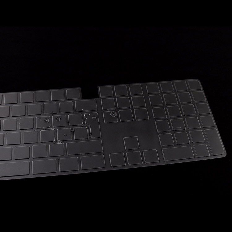 适用Imac苹果2021magic keyboard带数字键盘触控款欧版键盘保护膜