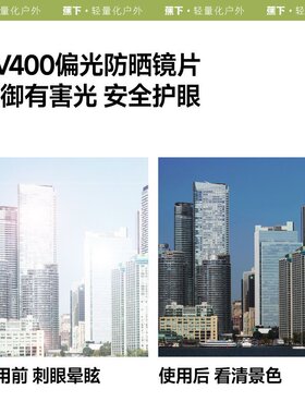 蕉下飞行员折叠墨镜男款痞帅开车