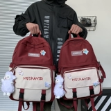 Школьный рюкзак, вместительная и большая высококачественная сумка через плечо, для средней школы