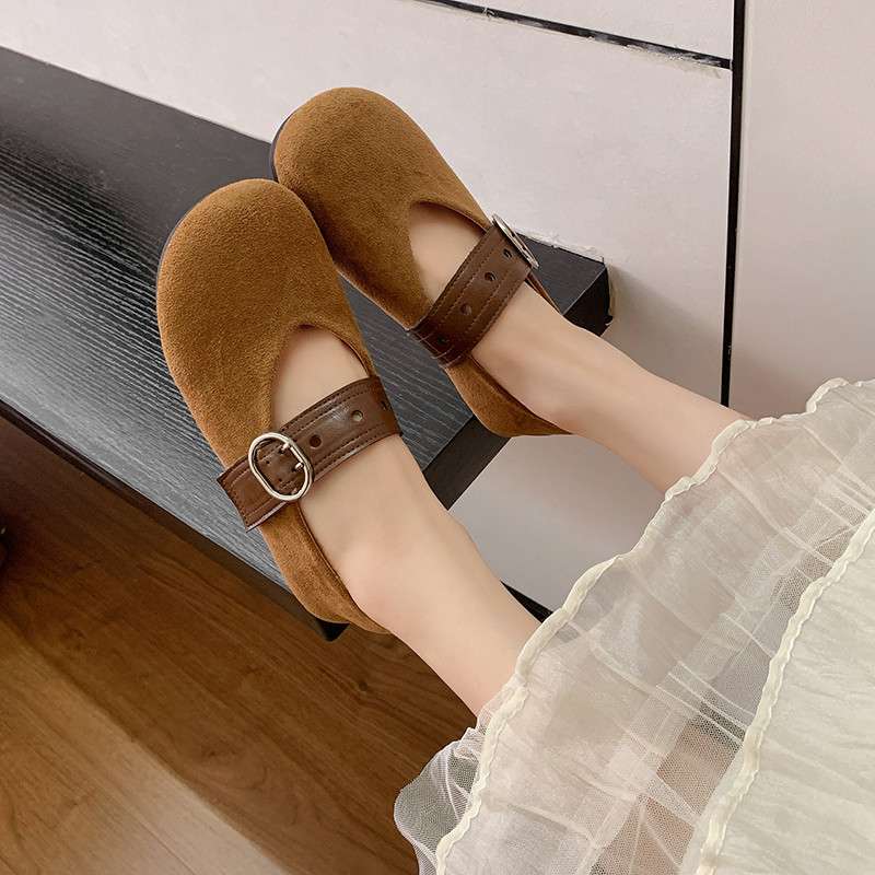 软底复古玛丽珍鞋女鞋2026春季新款百搭勃肯鞋平底浅口单鞋配裙子,淘宝优惠券,粉丝福利购,淘宝优惠卷